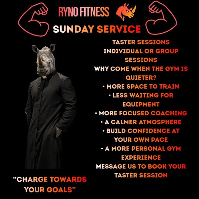 Sunday taster sessions